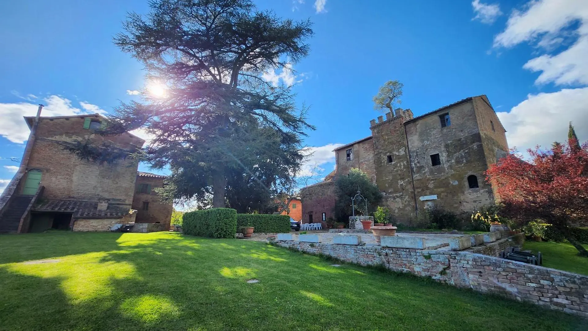 Vila Al Glicine Di Sant'Abondio Siena Itálie