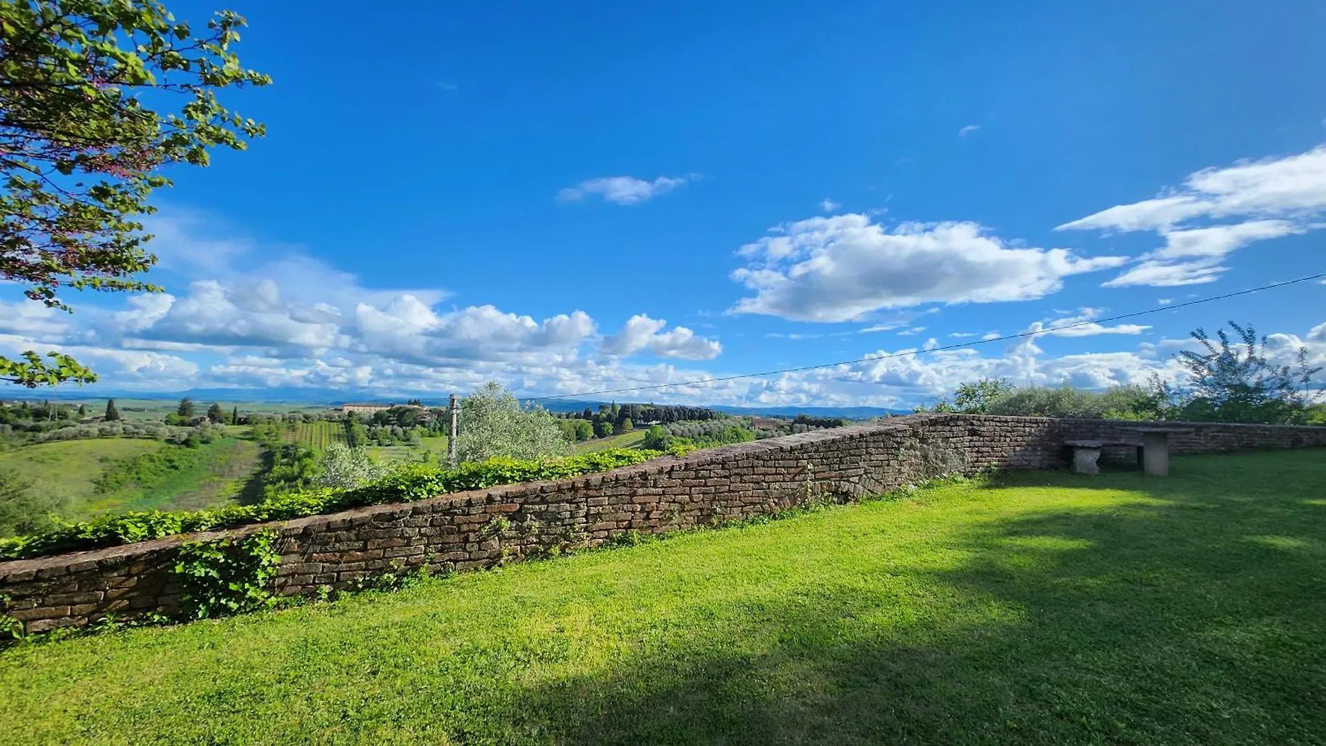 Vila Al Glicine Di Sant'Abondio Siena Itálie