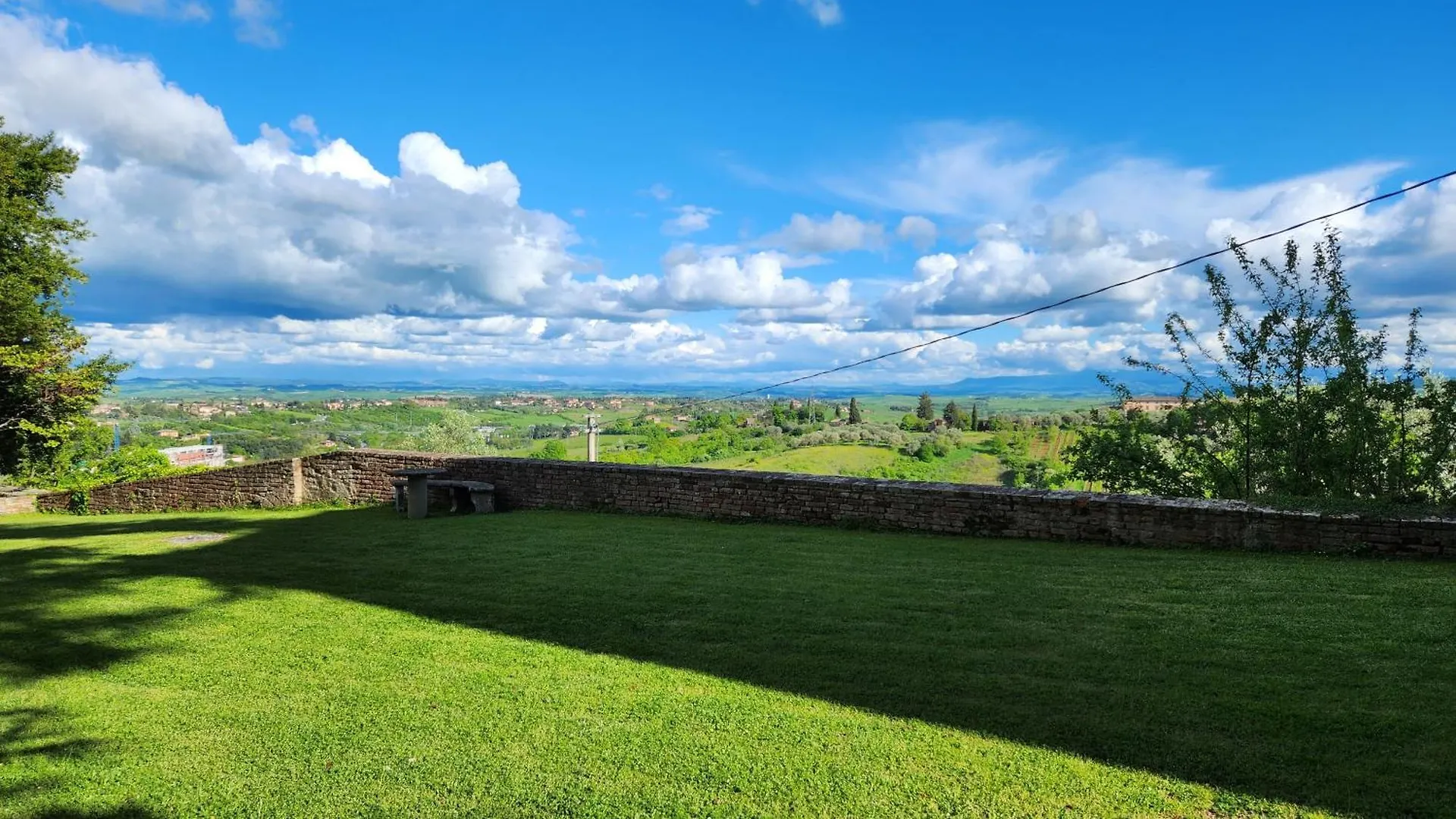Vila Al Glicine Di Sant'Abondio Siena Itálie